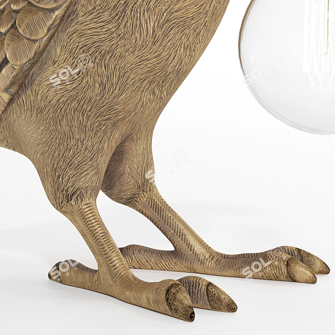 Tropical Toucan Table Lamp 3D model image 6