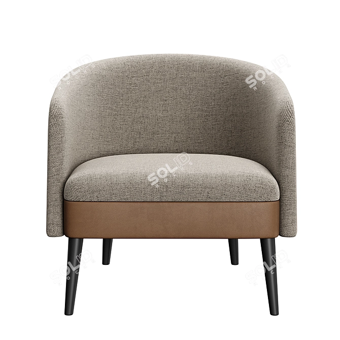 Jackie Konyshev Armchair 3D model image 2