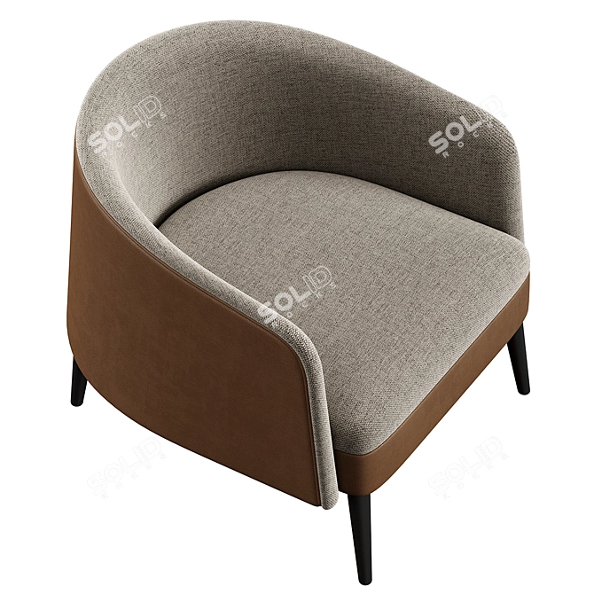 Jackie Konyshev Armchair 3D model image 4
