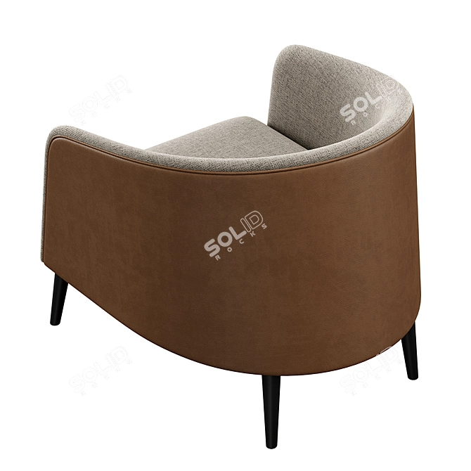 Jackie Konyshev Armchair 3D model image 5