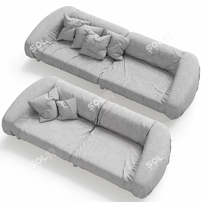 BAXTER FOLD Sofa Collection 3D model image 5