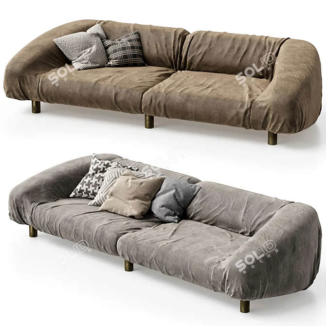 BAXTER FOLD Sofa Collection 3D model image 6