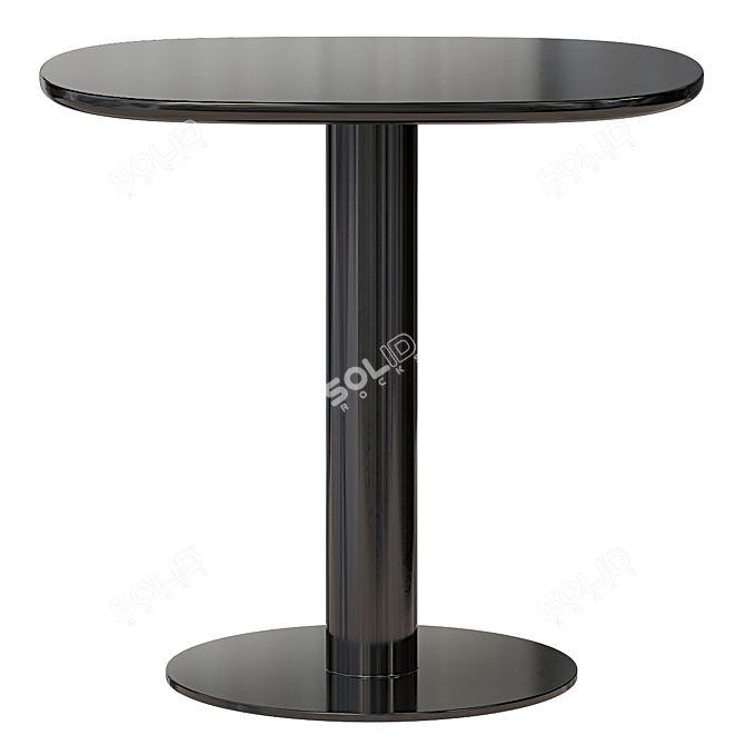  Sleek Contemporary Frezza Radar Desk 3D model image 1