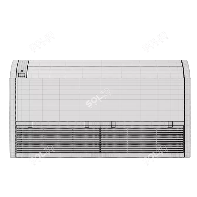 Tadiran 3DMax Air Conditioner Model 3D model image 3