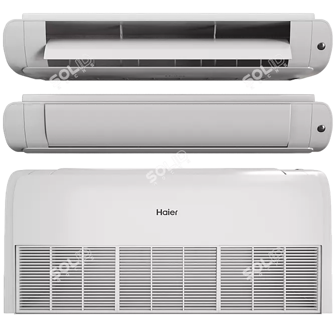 Haier-1U35S2SM1FA AC Model 3D model image 2