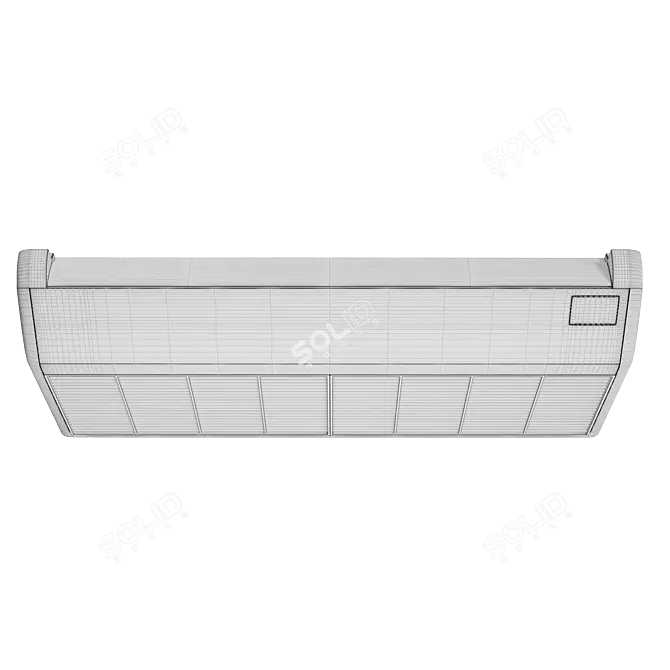 Mitsubishi Heavy Floor-Ceiling Air Conditioner 3D model image 3