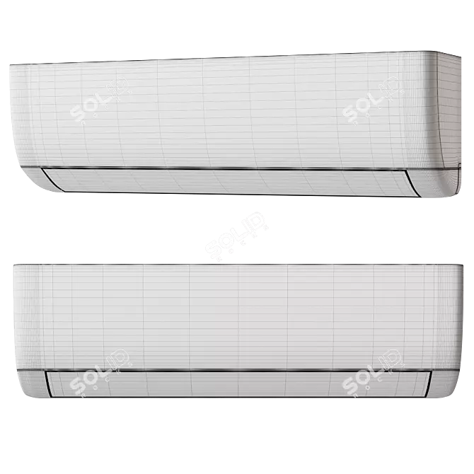 AUX ASW-H24B4 3DMax Model 3D model image 3