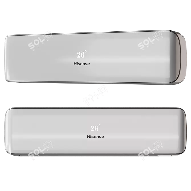 Hisense Apple Pie AC TG70BB0B 3D model image 1