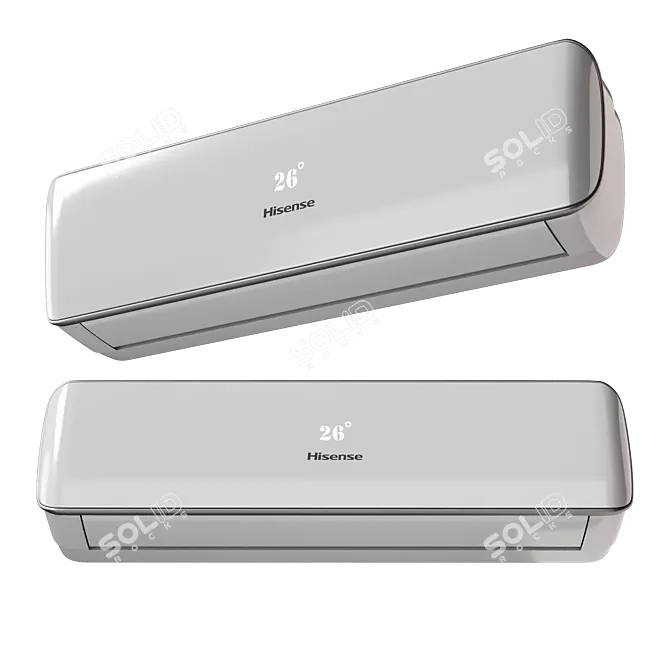 Hisense Apple Pie AC TG70BB0B 3D model image 2