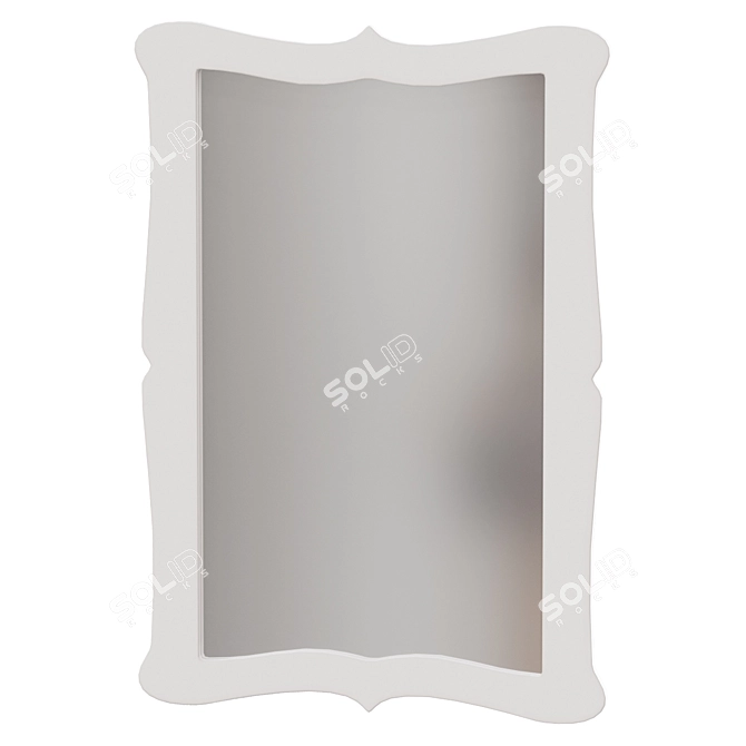 Berghe 816988 Wall Mirror 3D model image 1