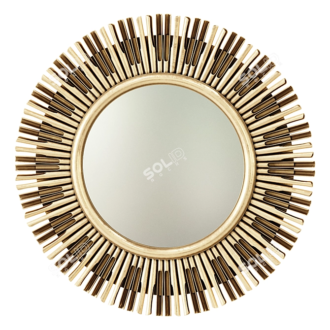 Modern Wall Mirror 644573 3D model image 1