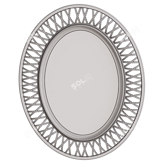 Modern Wall Mirror 575962 3D model image 2