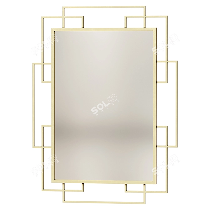 576065 Wall Mirror 3D model image 1