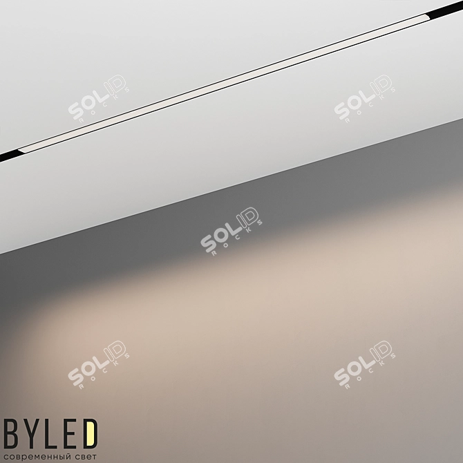 Byled Gravity Magnetic Inset Luminaire 3D model image 5