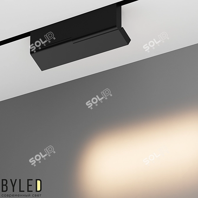 Gravity Magnetic Tilting Luminaire 3D model image 4