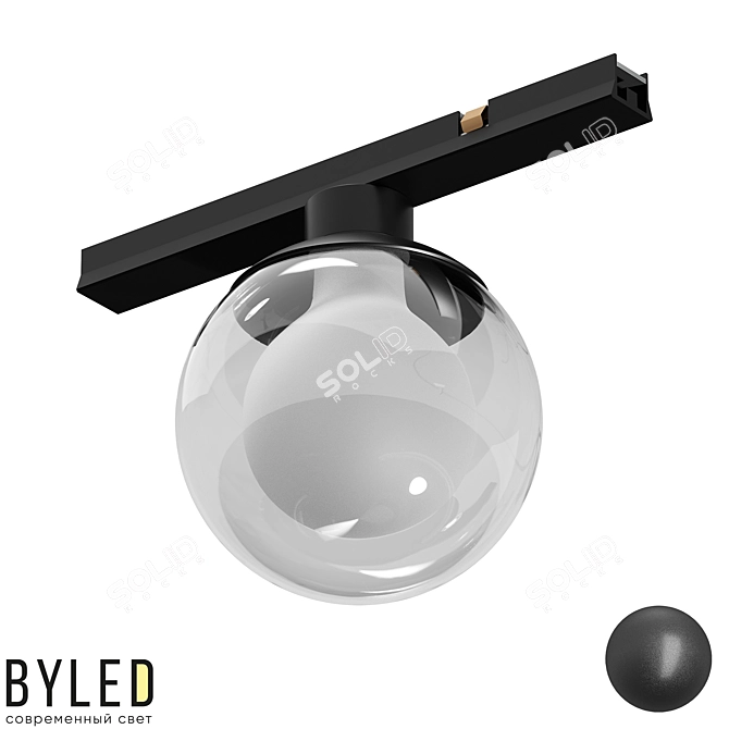 Magnetic Embedded LED Spotlight "Gravity 3D model image 1