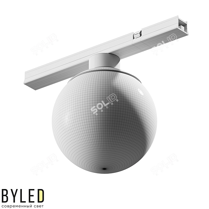 Magnetic Embedded LED Spotlight "Gravity 3D model image 2