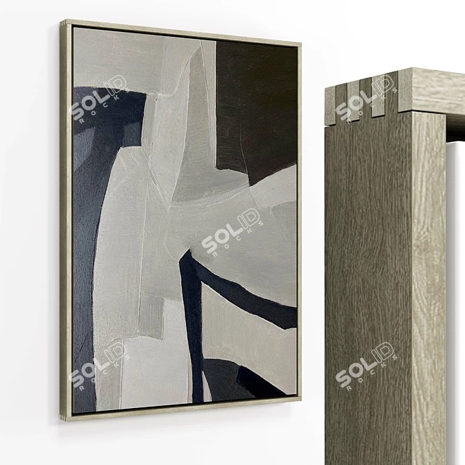 Dual Frame Artworks Set 3D model image 4