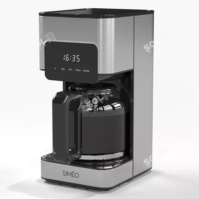 Simeo Coffee Maker with Carafe 3D model image 3