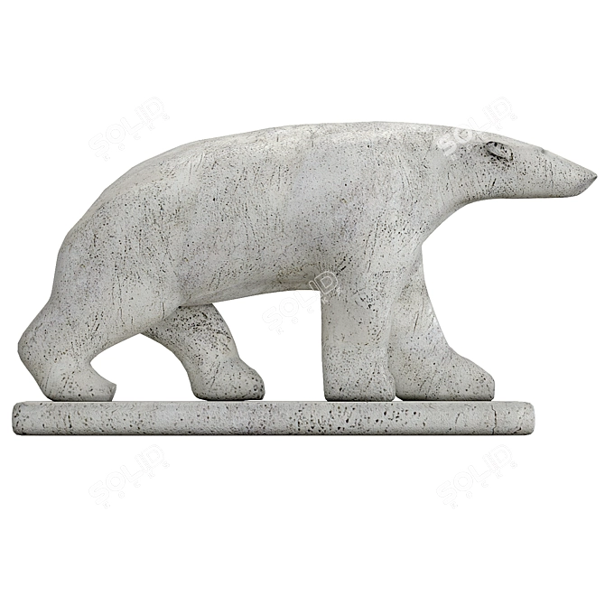  Paul Smith Polar Bear Sculpture 3D model image 3