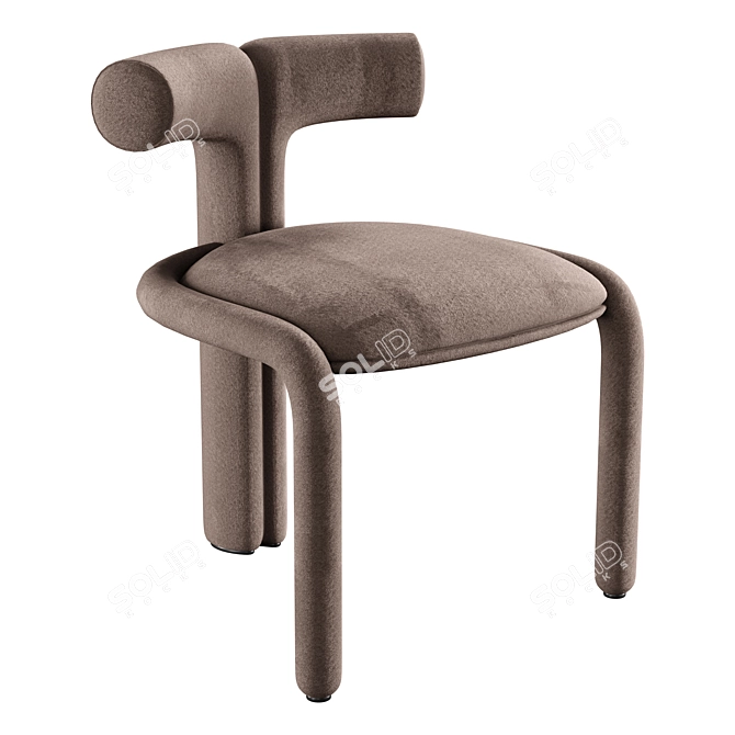 Modern Chair Tavalo B - Enne 3D model image 1