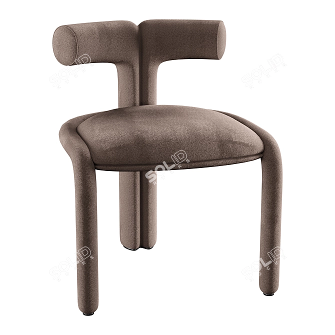 Modern Chair Tavalo B - Enne 3D model image 3