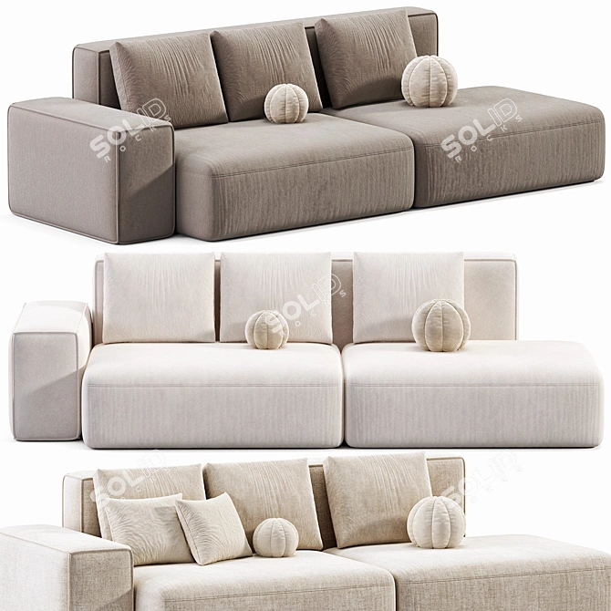 Modern Sofa ARTIPIECES CUPEN 3D model image 2