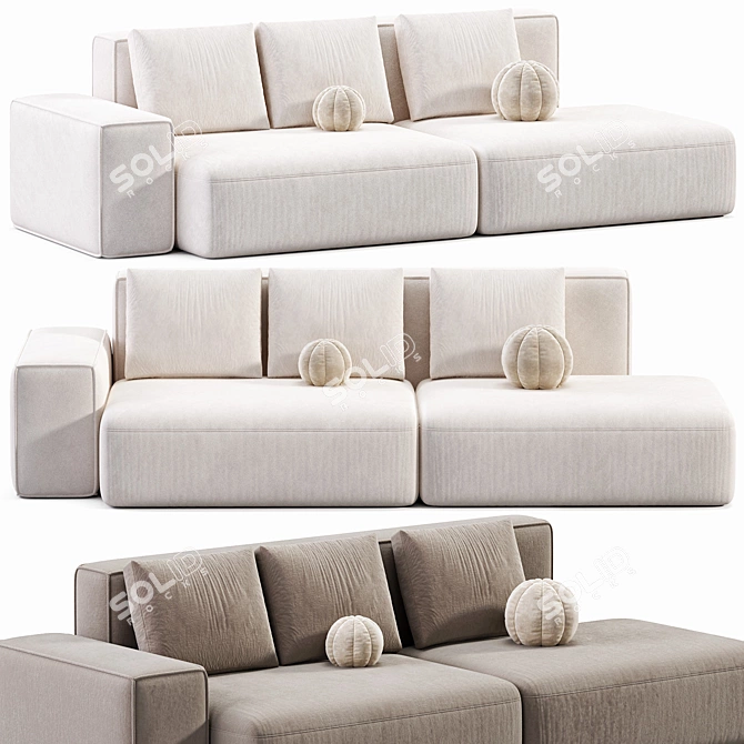 Modern Sofa ARTIPIECES CUPEN 3D model image 3