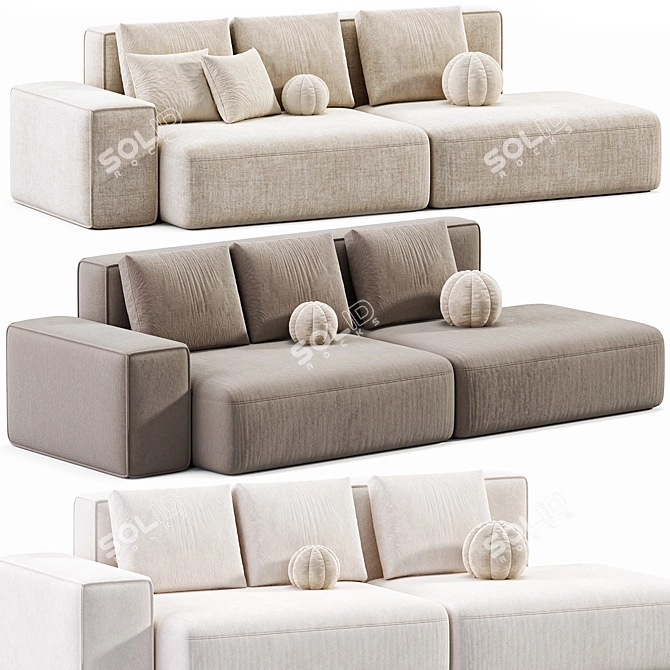Modern Sofa ARTIPIECES CUPEN 3D model image 5