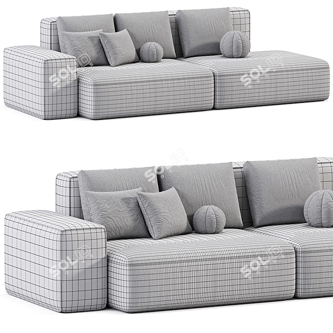 Modern Sofa ARTIPIECES CUPEN 3D model image 6