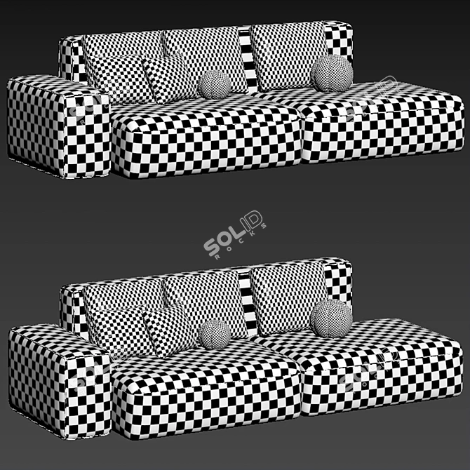 Modern Sofa ARTIPIECES CUPEN 3D model image 7