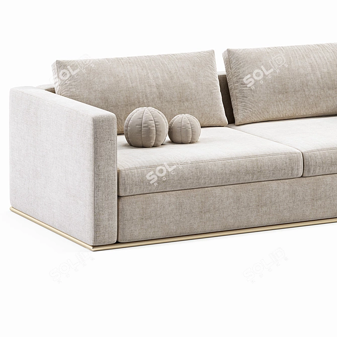 Burton James 649 Sofa: 2015 Evolution 3D model image 3