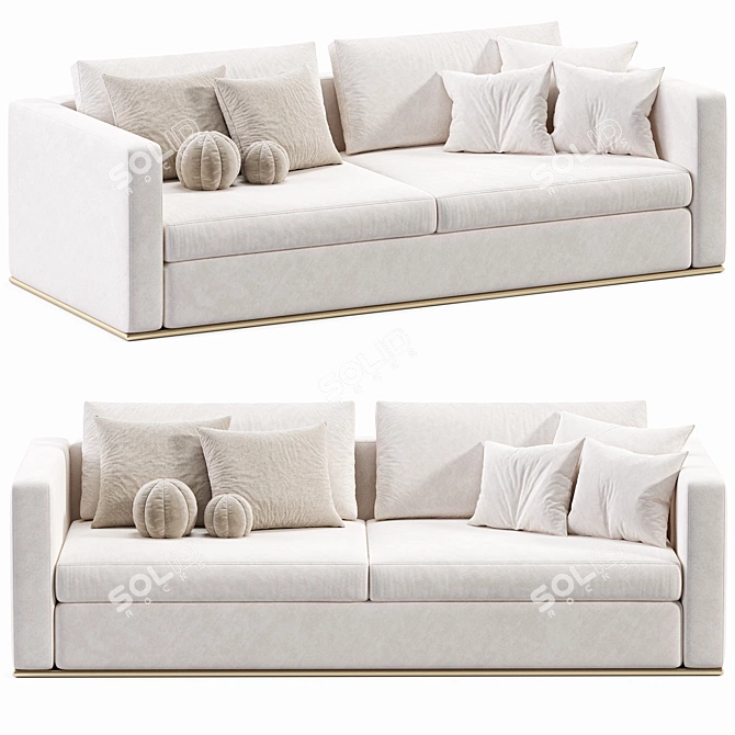 Burton James 649 Sofa: 2015 Evolution 3D model image 4