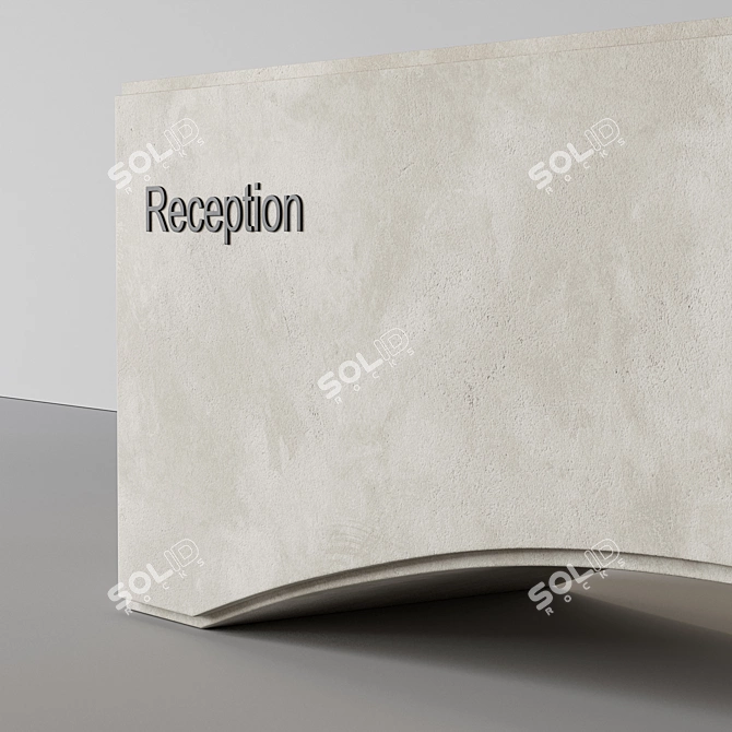 Sleek Modern Office Furniture Set 3D model image 3