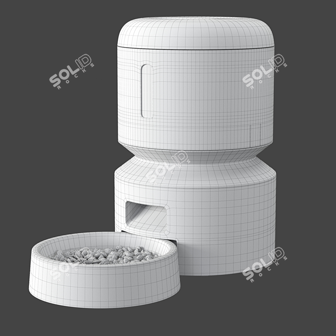 Petlibro Granary Automatic Feeder 3D model image 5