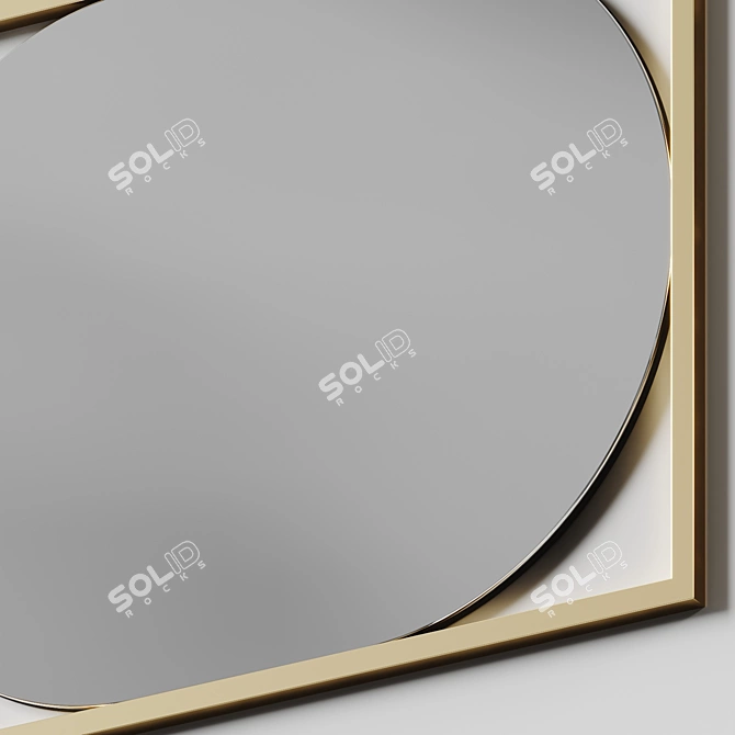 Amita Modern Full-Length Mirrors 3D model image 4