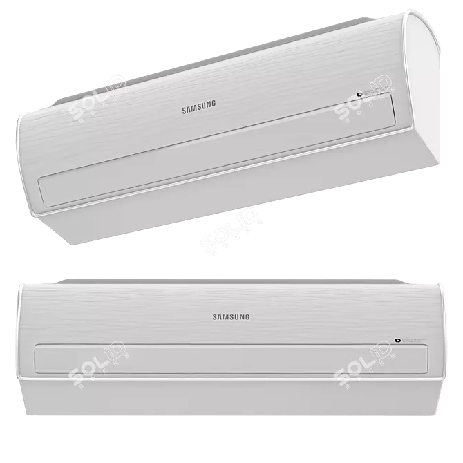 Samsung Nordic Air Conditioner Kit 3D model image 2