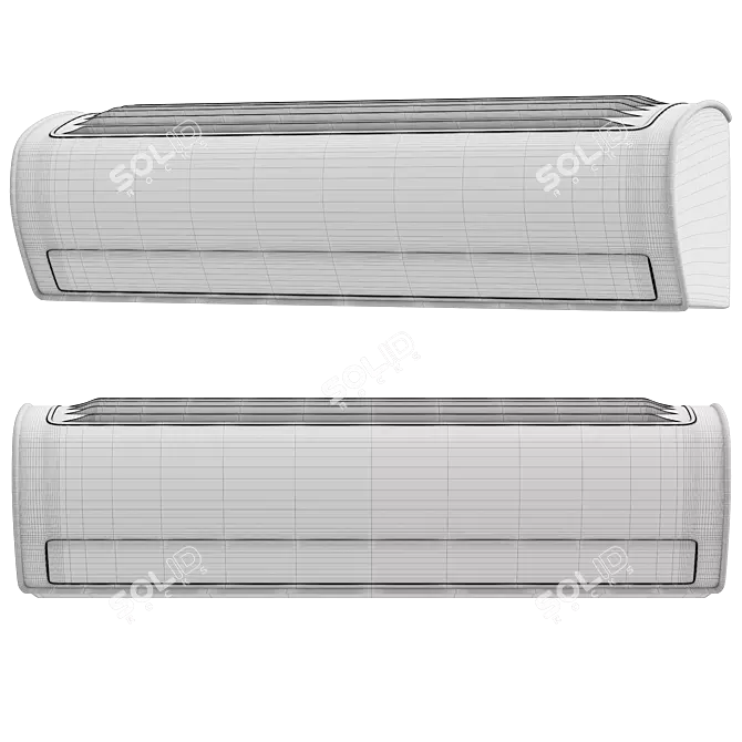 Samsung Nordic Air Conditioner Kit 3D model image 3