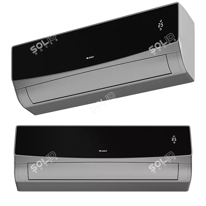 Gree Lomo Inverter Air Conditioner 3D model image 2