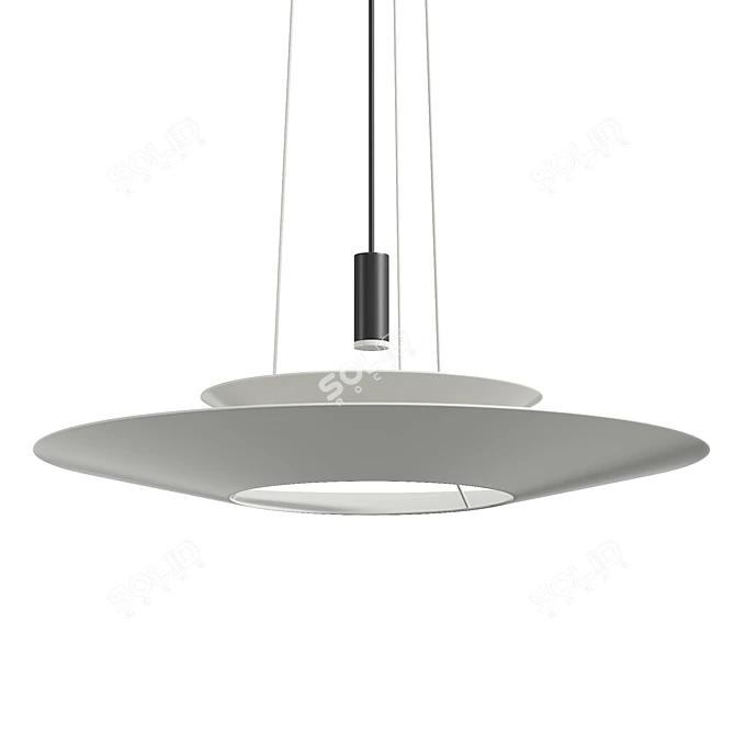 Vibia Flamingo 1540 Dimmable Pendant - Real Size Model 3D model image 1