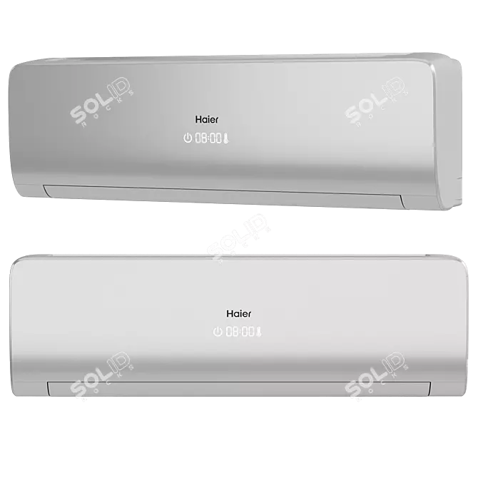 Haier-Lightera Air Conditioner 3D Model 3D model image 1