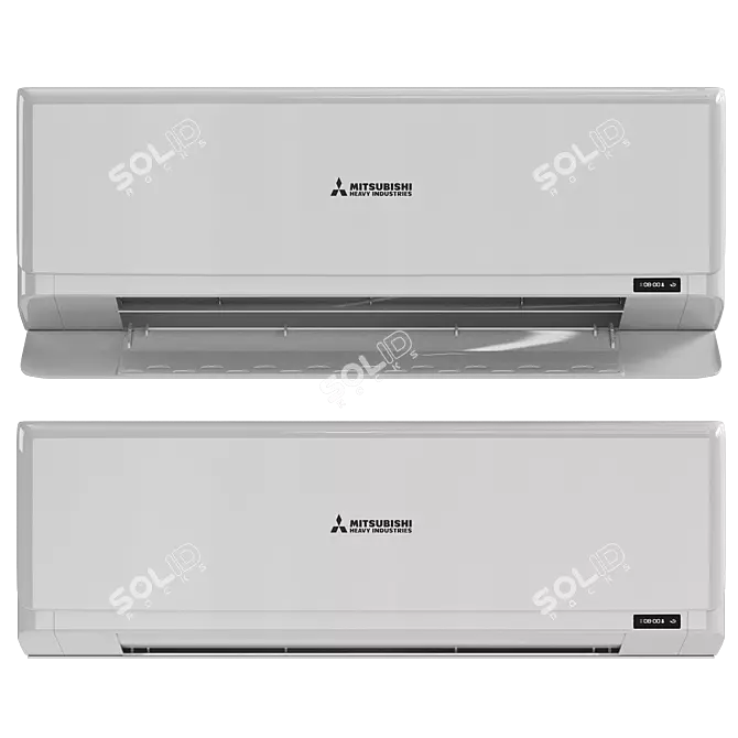 Mitsubishi Heavy SRK20ZSX Conditioner 3D model image 2