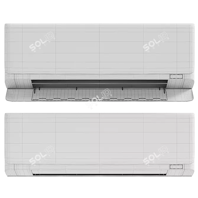 Mitsubishi Heavy SRK20ZSX Conditioner 3D model image 5