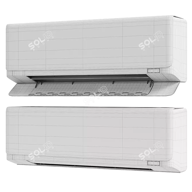 Mitsubishi Heavy SRK20ZSX Conditioner 3D model image 6