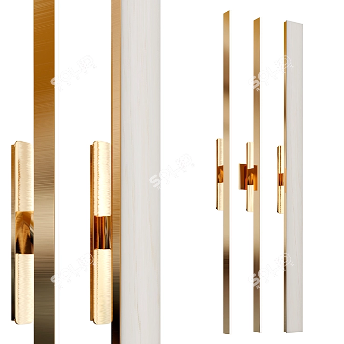 Contardi FLY LED Sconces Collection 3D model image 1