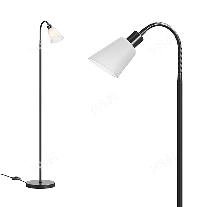 Minimalist Modern Molli Floor Lamp 3D model image 1