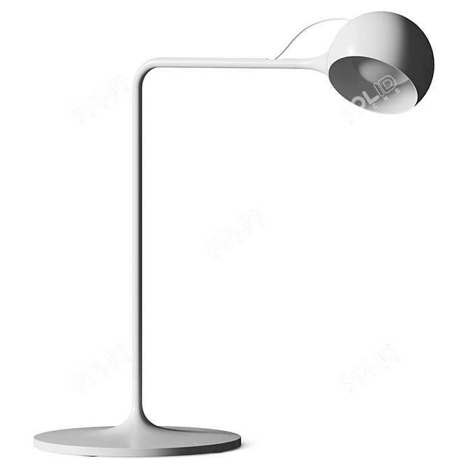 Adjustable Metal Table Lamp | 3D Model 3D model image 1