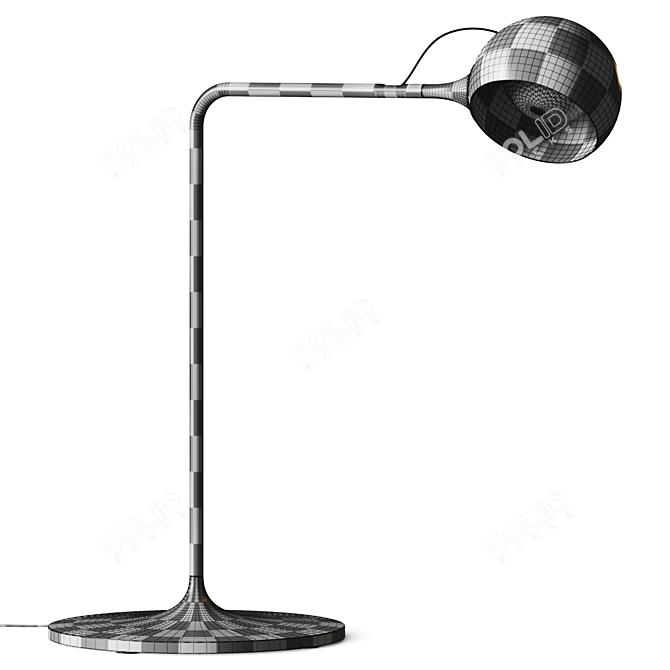 Adjustable Metal Table Lamp | 3D Model 3D model image 3