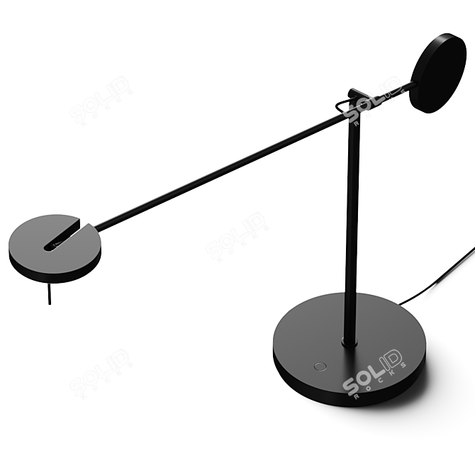 Grok Invisible LED Table Lamp 3D model image 3