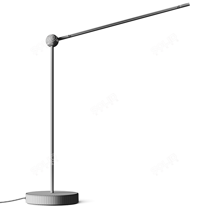 Adjustable Modern Table Lamp 3D model image 5